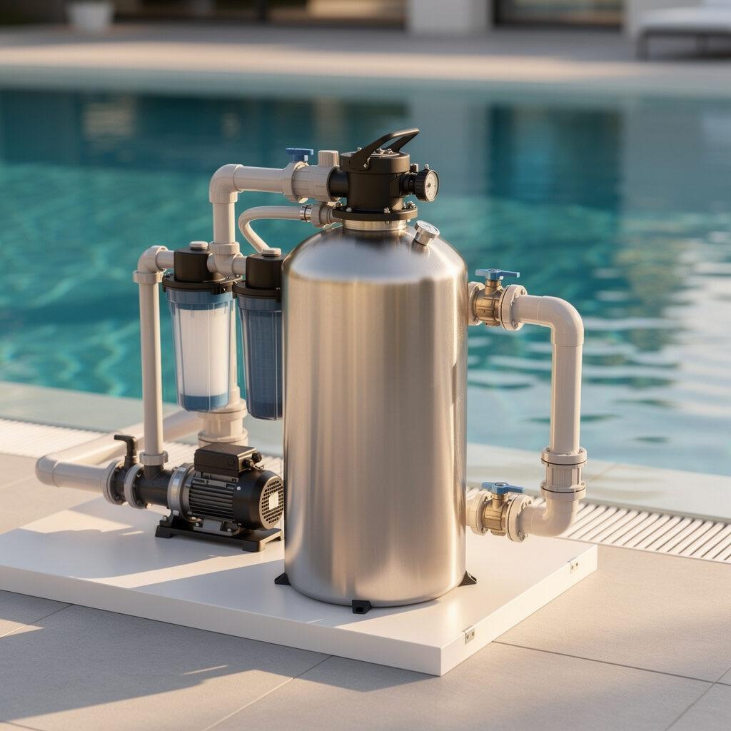 Filtration und Wasserreinigung – das Fundament jedes Beckens – Heizung-Sanitaer-Poolbau.de