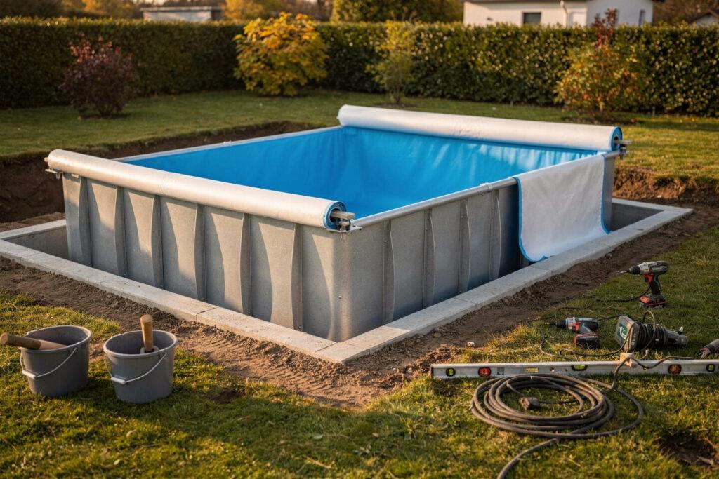 So läuft Ihre Schwimmbecken-Montage ab – Heizung-Sanitaer-Poolbau.de