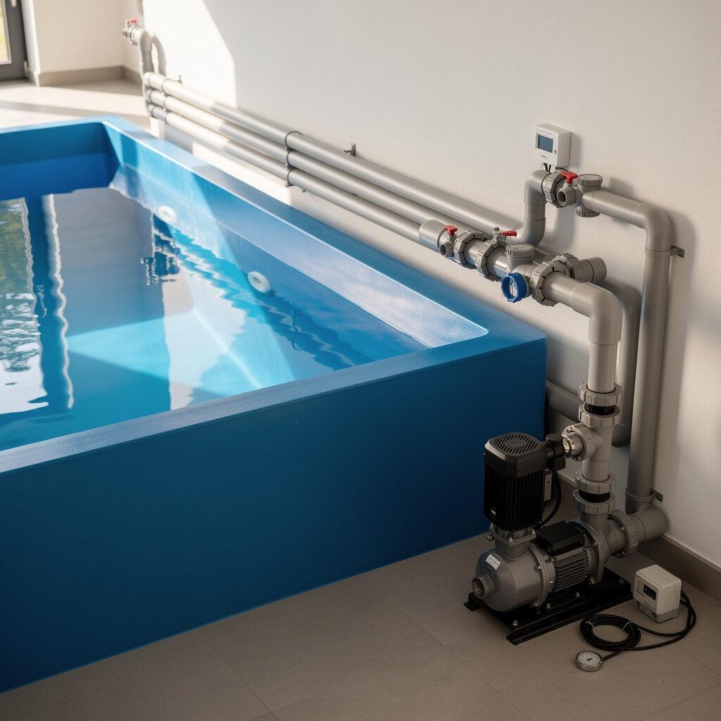 Polyfaser Pools und ihre technische Ausrüstung – Heizung-Sanitaer-Poolbau.de