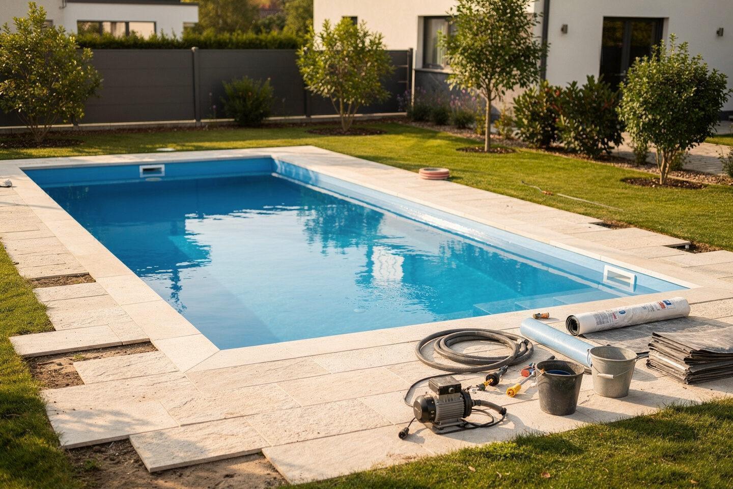 Poolbau – Schwimmbeckenplanung, Poolsanierung, Poolmontage – Heizung-Sanitaer-Poolbau.de