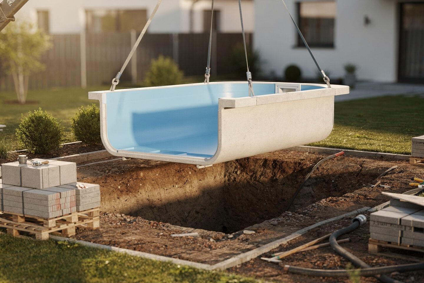Poolmontage – Poolbau, Schwimmbeckenplanung, Poolsanierung – Heizung-Sanitaer-Poolbau.de