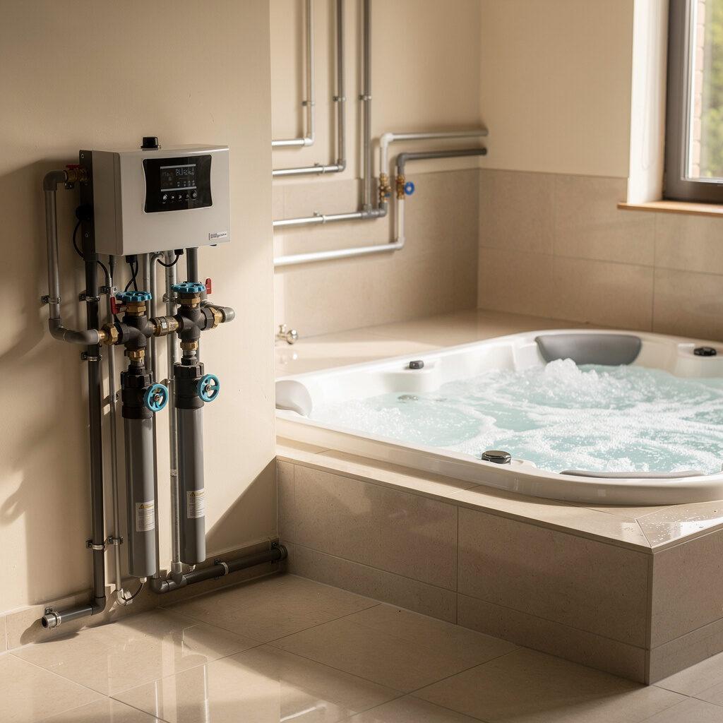 Wasseraufbereitung für Whirlpools – kompakt und effizient – Heizung-Sanitaer-Poolbau.de